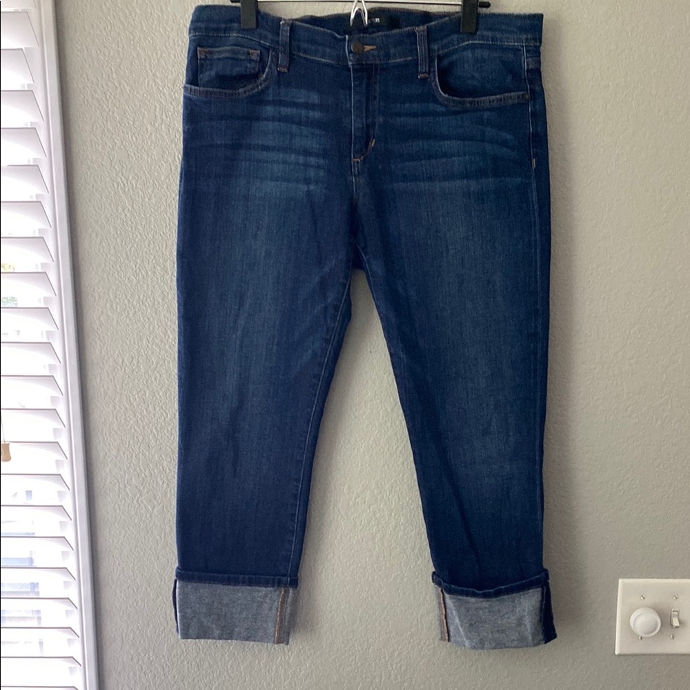 Joe's Jeans Blue Cropped Ankle Jeans
